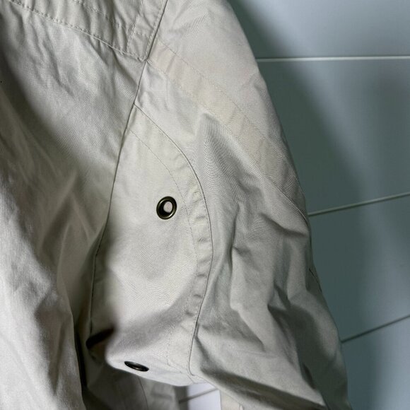 VINTAGE: EXP JEANS Jacket- EXPRESS, SIZE XS, TAN - Picture 3 of 11